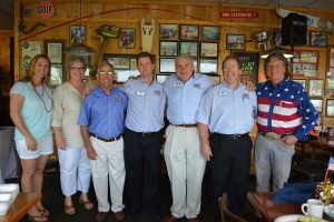 Pictured at the July 12th Breakfast Reception and Special Tribute to Our Military