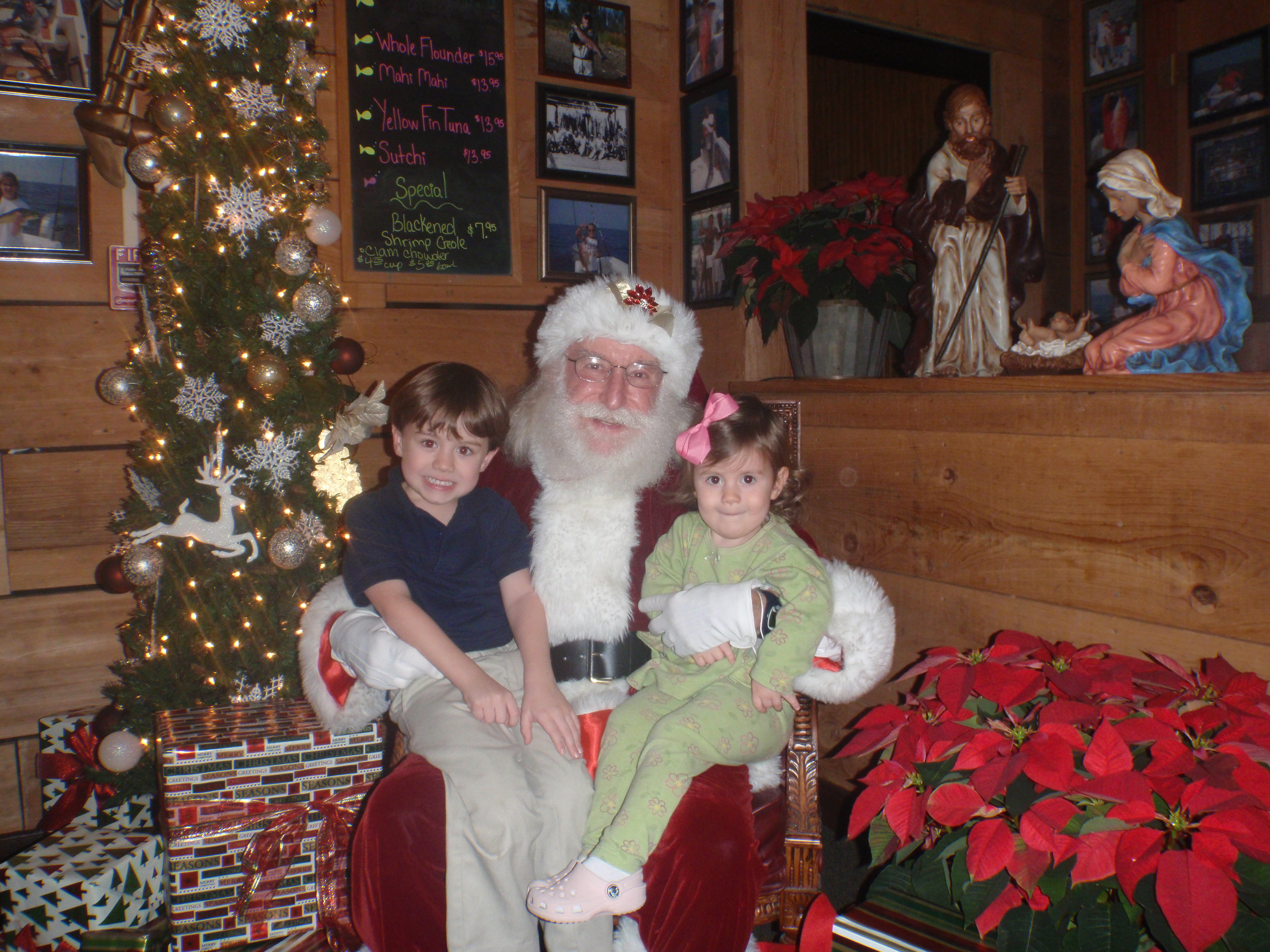 Kids and Santa 2