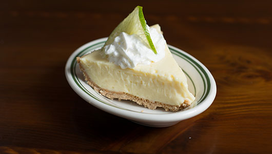 Homemade Keylime Pie Slice