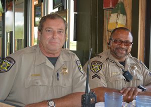 two policemen at First Responders Never Forget Lunch