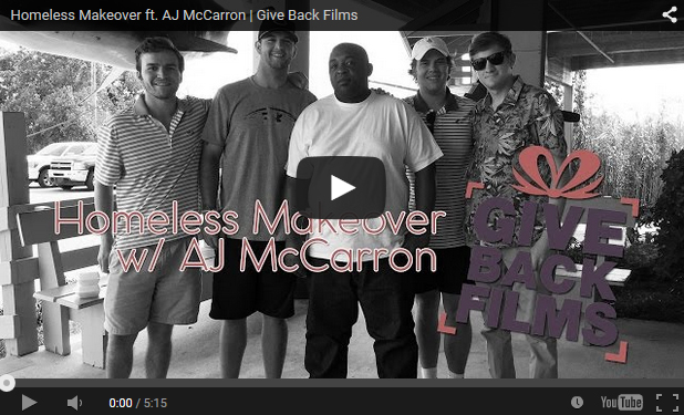 Homeless Makeover ft. AJ McCarron