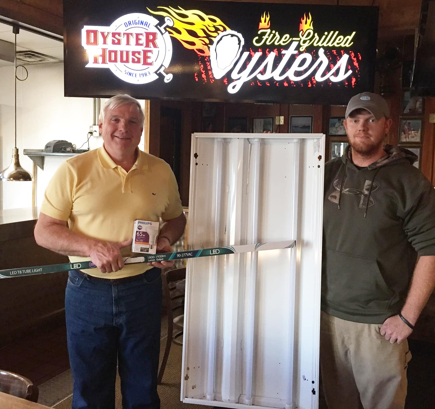 LEDs Illuminate the Original Oyster House