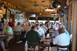 2016 Never Forget Lunch at restaurant filled with first reponders