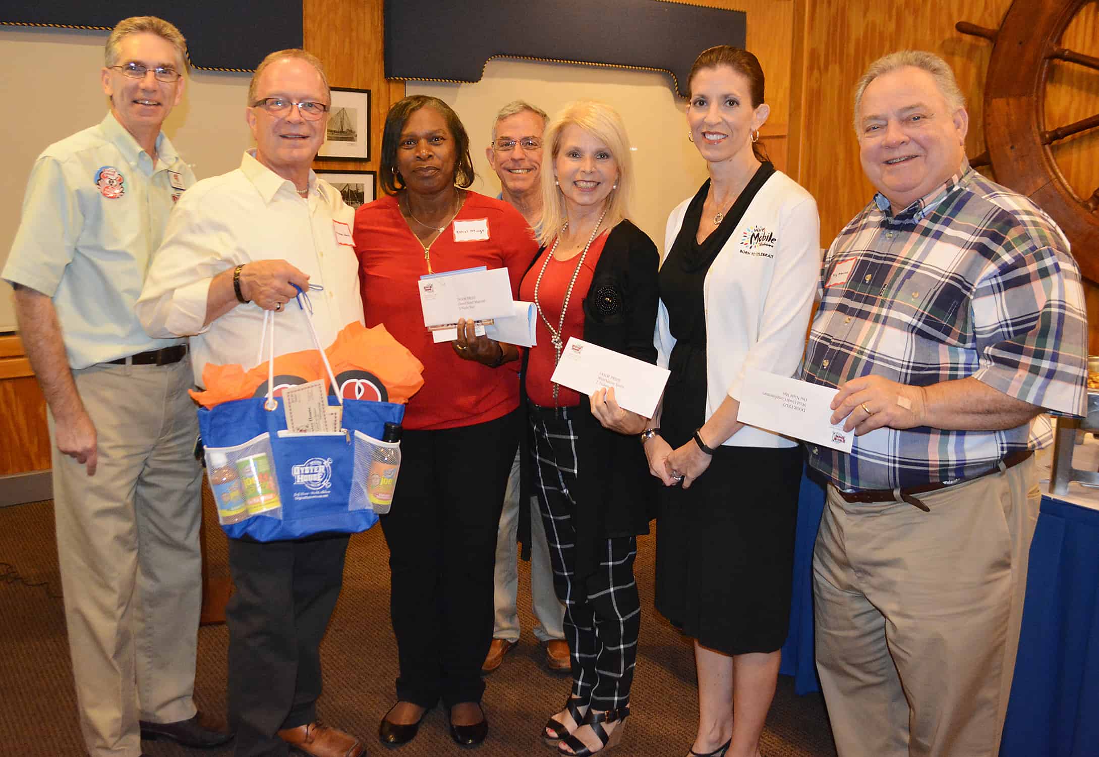 Jim Harrison, Mike Stark, Ethel Mingo, David Dekle, Madeline Culpepper, Katy Sapio Meador and Terry Ankersen.