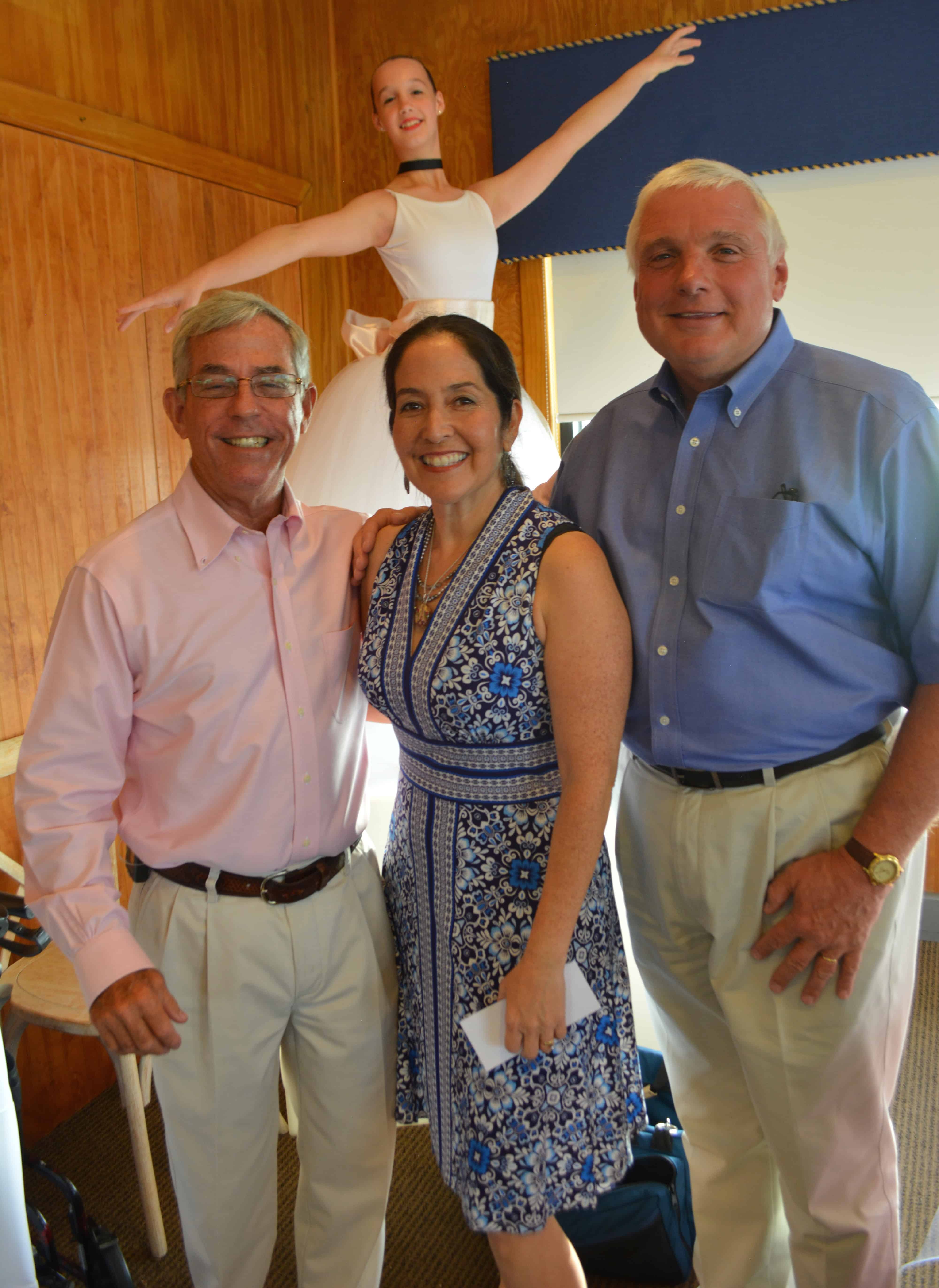 David Dekle, Cecilia Mace and Joe Roszkowski.