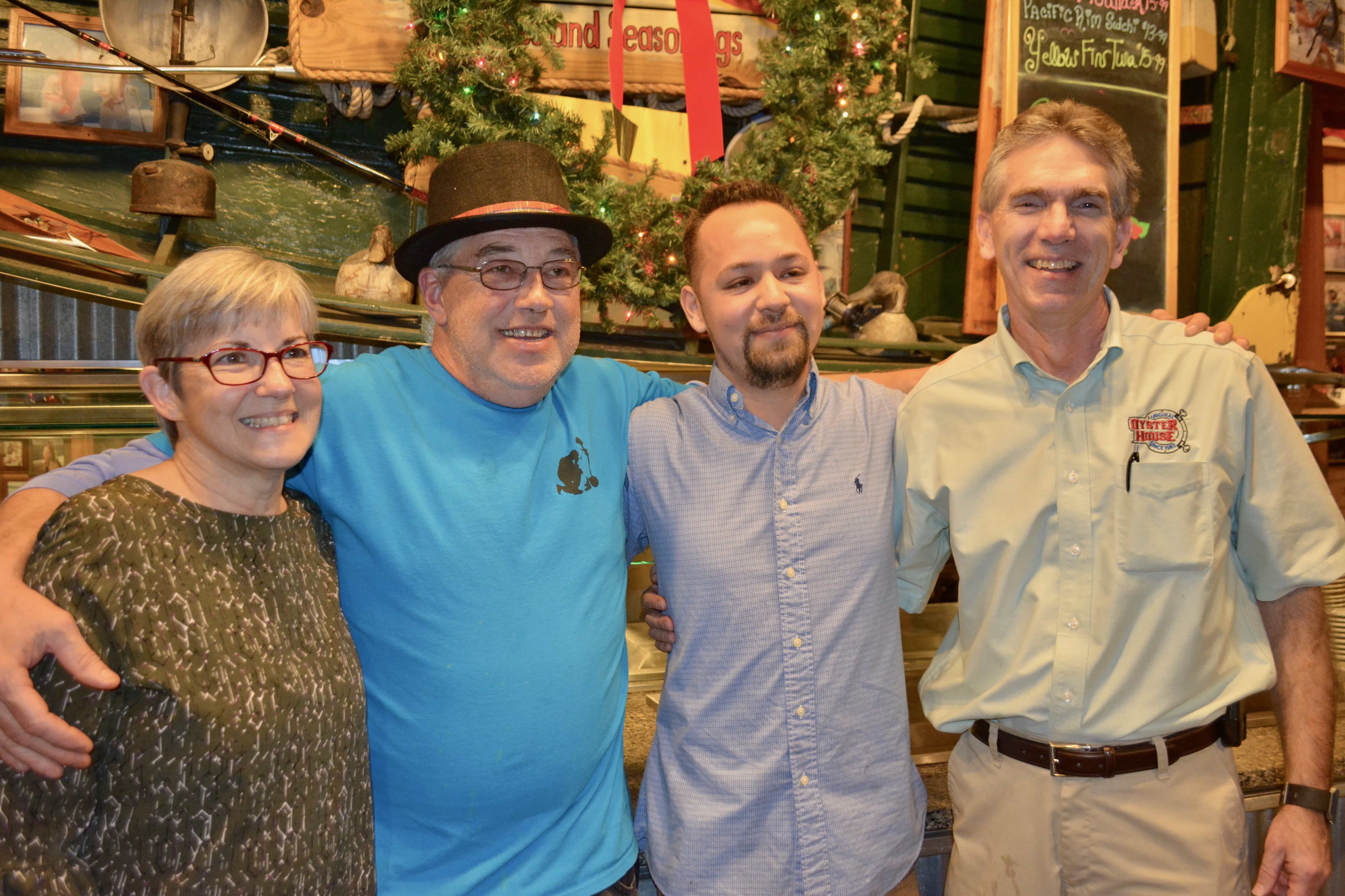 Sheila Hare, Tobie Rogers, Jose Cruz, and Jim Harrison.