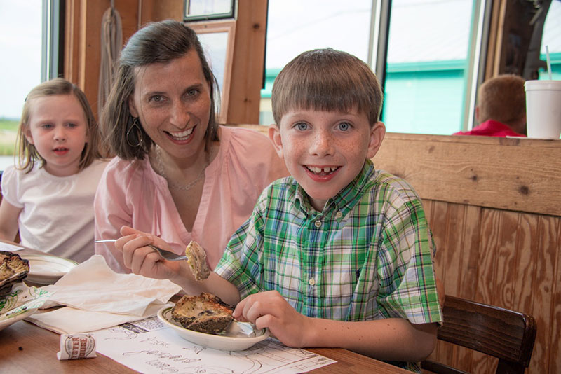 Kids in the restaurant original oyster house