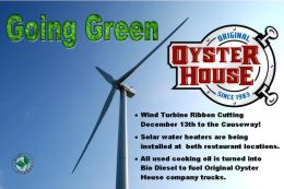 The Original Oyster House is Going Green