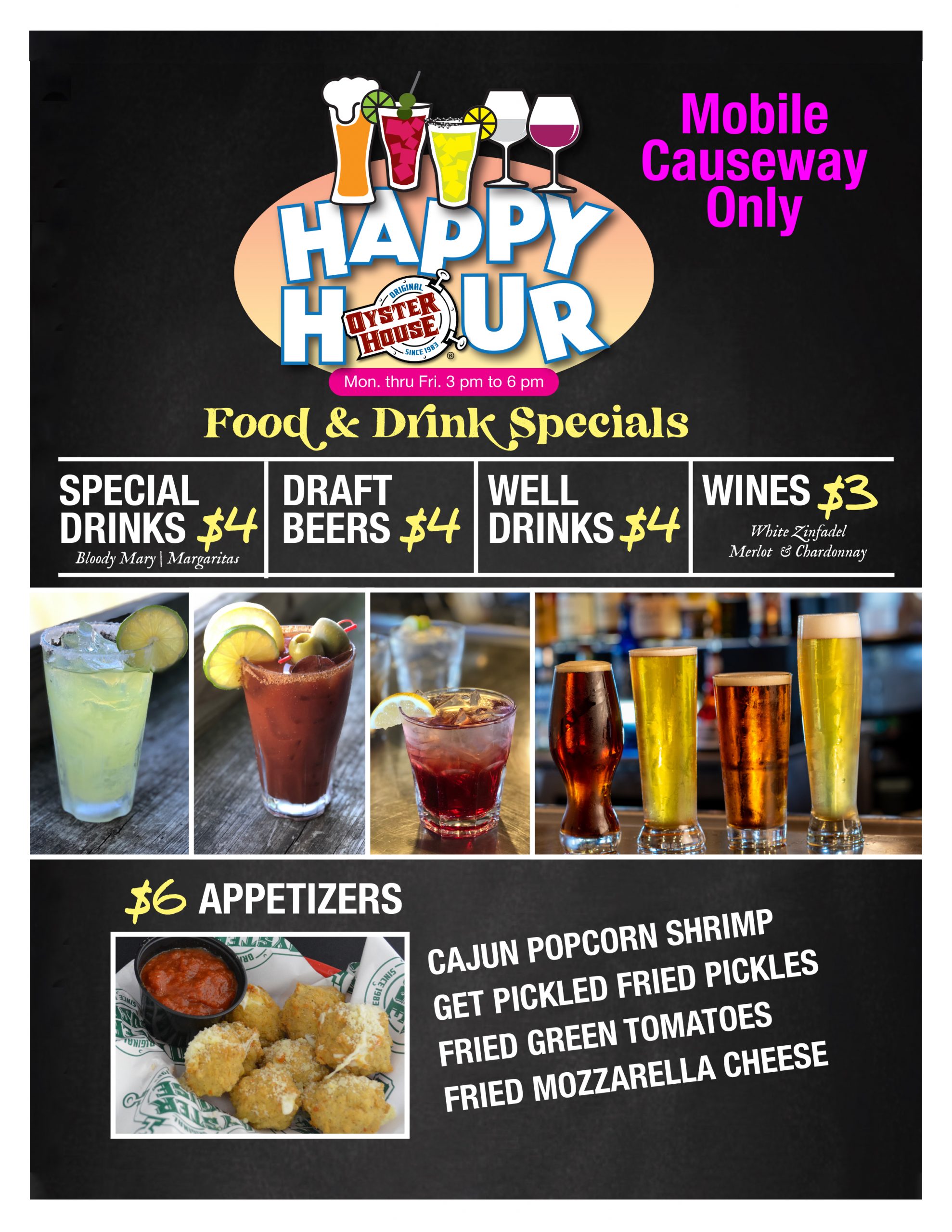 Happy Hour at the Mobile Causeway