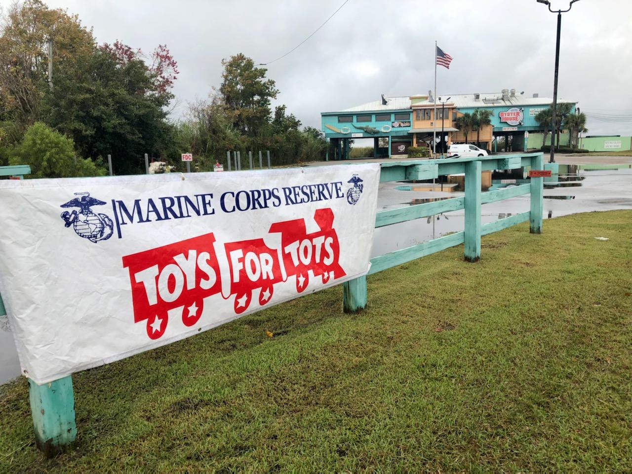 Toys for Tots Drop Site Banner