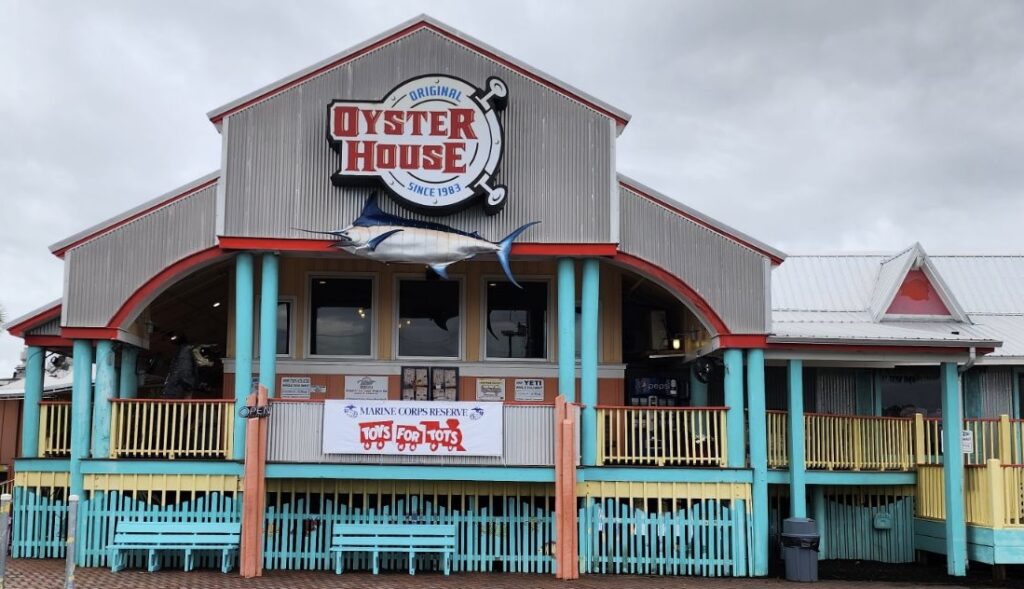 The Original Oyster House is a drop site for Toys for Tots